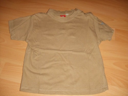 Shirt hellbraun uni größe - ,