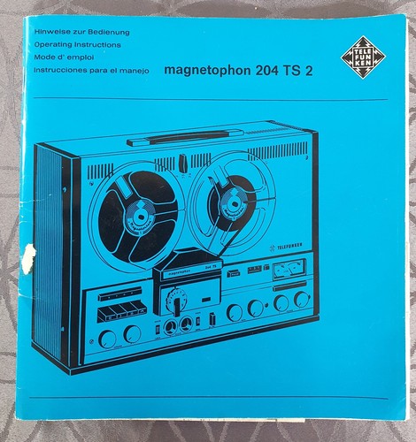 Telefunken magnetophon 204 - , ts