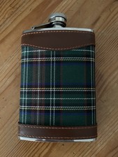 Flachmann Edelstahl 80 oz Ca. 240 ml Neu Nie Benutzt Schraubverschluss