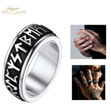 Anxiety ring edelstahl - edelstahl, herren