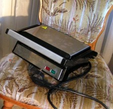 Progress 2in1-KONTAKTGRILL 1000W Toaster Tischgrill Barbecue-Grill Sandwichmaker