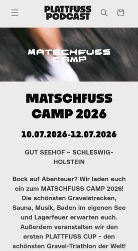 Tickets matschfuss camp - matschfuss, camp'26