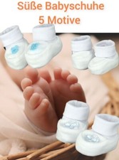 5 Paar Erstlingssocken Babyschuhe Babyschühchen Erstlingsschuhe Geschenk Geburt