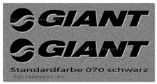 2 Aufkleber Sticker für Giant