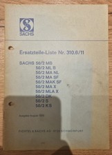 Ersatzteilliste Sachs 50/2