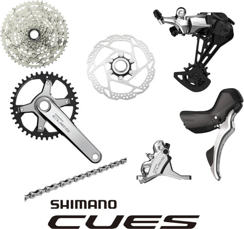Shimano gruppe cues silver - shimano,