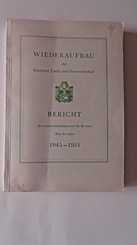 Wiederaufbau der kärntner - der,