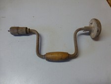 Alte Handbohrmaschine Hand Bohrmaschine Sammlerstück mechanisch Nr. 1