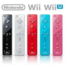 Nintendo Wii / U ORIGINAL 2 in 1 Remote Motion Plus Inside Controller & Nunchuk