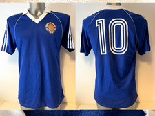 Jugoslawien Adidas Large Vintage Fußball Soccer Shirt Trikot Trikot 80er Top