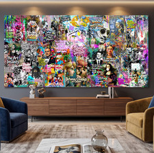 Moderne Street Art Banksy