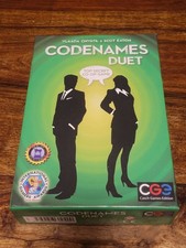 Codenames Duet - englisch - neuwertig (mit selbstgemachter Insert)