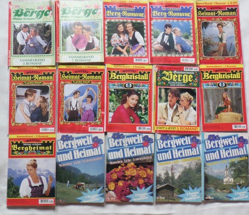 Sammelbände 15 hefte - +,