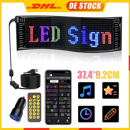 Led auto display - led, laufschrift