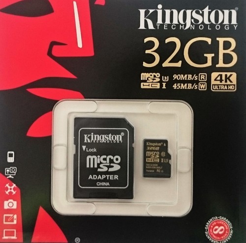Kingston 32gb microsdhc - kingston,