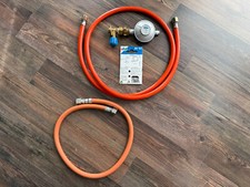 Gasdruckminderer / Gasschlauch Sommer + Winter / Anschlussventil AV 121 – Set