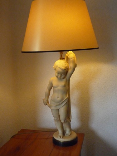 Alte figürliche stehlampe - alte,