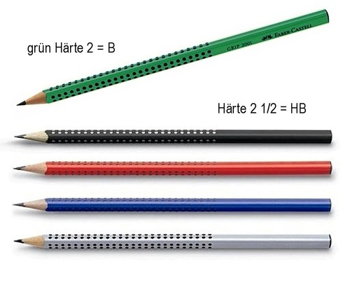 Faber castell bleistift - bleistift, grip