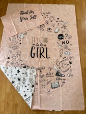 Vertbaudet: Zauberhafte 2-teilige Mädchen-Bettwäsche in rosa-schwarz-weiß