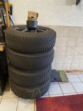 4 Winterreifen 215 65 R16 98H TL Auf Alufelgen 7x16 ET32 LK 4/108 ZB 65,1  black