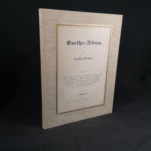 Goethe album richter ludwig - richter,, ludwig: