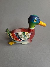 Blechspielzeug schwimmende ente D.R.G.M. made in US-Zone Germany