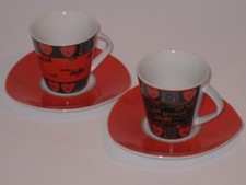 2 x Espressotassen &