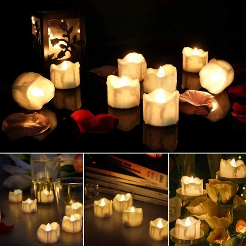 24x led teelichter flammenlos - 24x,