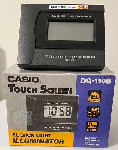 Casio touchscreen wecker - casio,