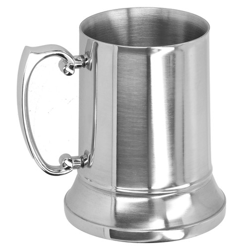 Edelstahlbecher silberfarben - edelstahlbecher,