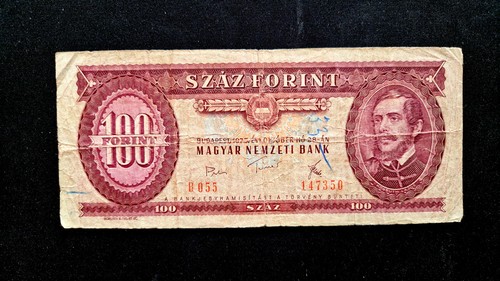 Ungarn 100 forint 1975 - forint-,
