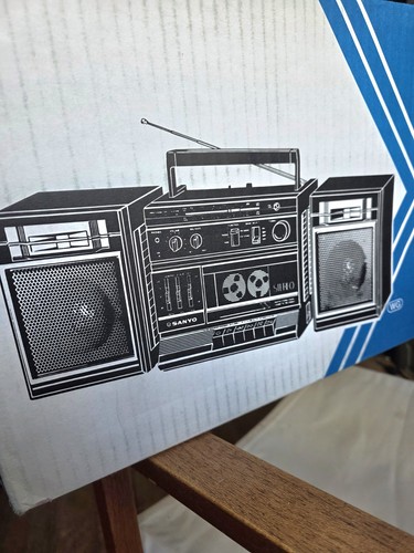 Sanyo neu ghetto blaster - sanyo,