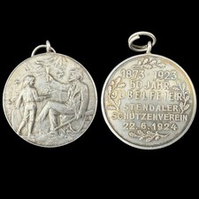 0.990 Silbermedaille 1924 50