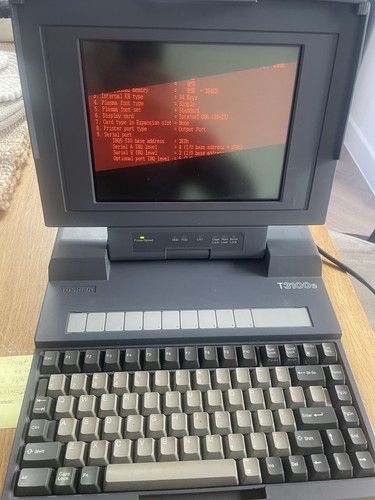 Toshiba t3100e tragbarer - toshiba,
