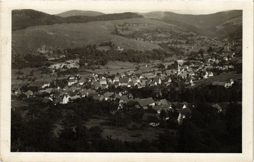 Cpa metzeral vue - cpa,