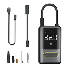 Mini IWH Akku Kompressor für Räder Reifen Auto E-Bike mit Powerbank + ADAPTER