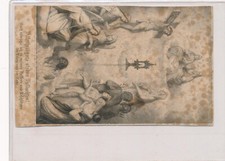 old copperplate holy image of