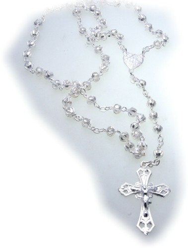 Halskette rosenkranz collier - halskette,