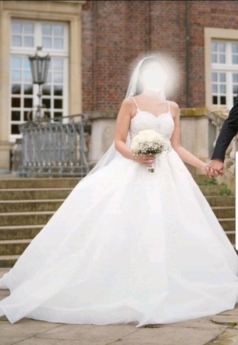 Hochzeitskleid gebraucht 38 - gebraucht, gr.38