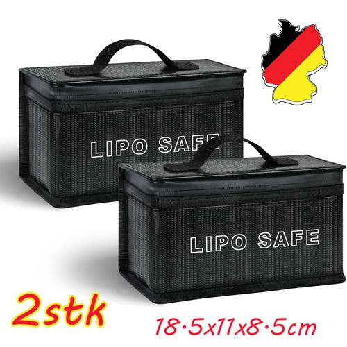 2stk lipo safe bag feuerfeste - safe,