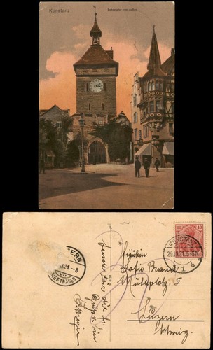 Ansichtskarte konstanz - ansichtskarte,