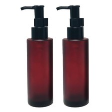 Empty Glass Pump Bottles