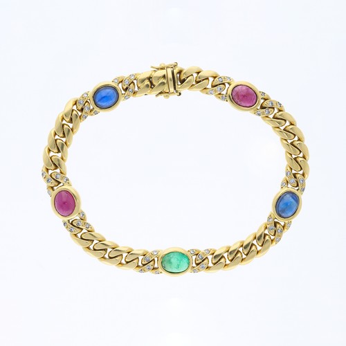Armband diamanten saphir - armband,