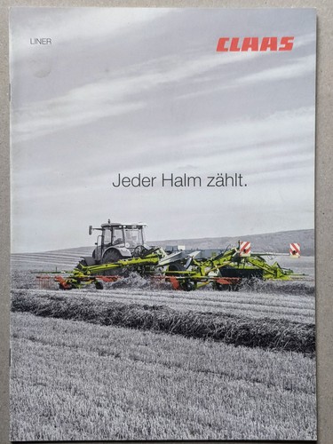 Claas liner schwader prospekt - claas,