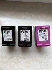 Leere Original Tintenpatronen HP 305   2c Blaxk  1x Tri-colour