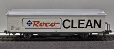 Roco H0 46400 Schienenreinigungswagen "ROCO CLEAN"gebraucht guter Zustand m.OVP 