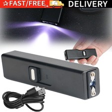 Elektro Feuerzeug Plasma -USB-Aufladbar, kompakt Mit Karabiner LED Lichtfunktion