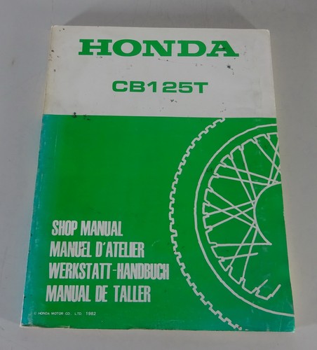 Werkstatthandbuch honda 125 - werkstatthandbuch,