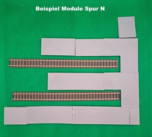 Bahnsteig spur - n,