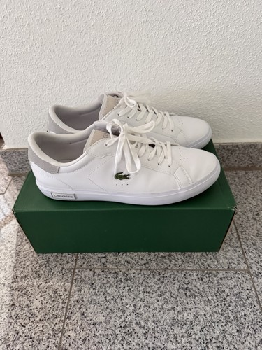 Lacoste sneaker 44 weiß - sneaker,